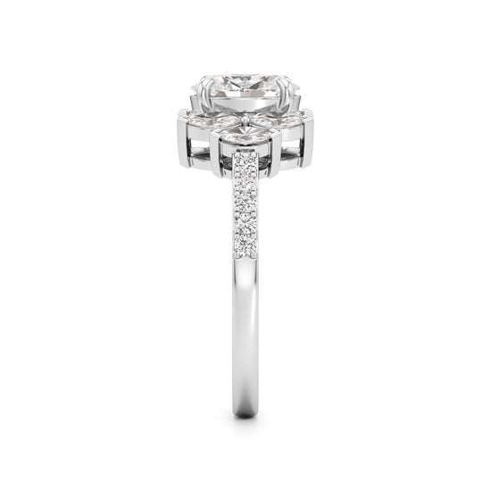 Seraphina Regal Cluster Ring