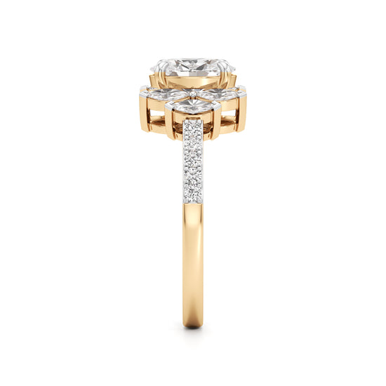 Seraphina Regal Cluster Ring