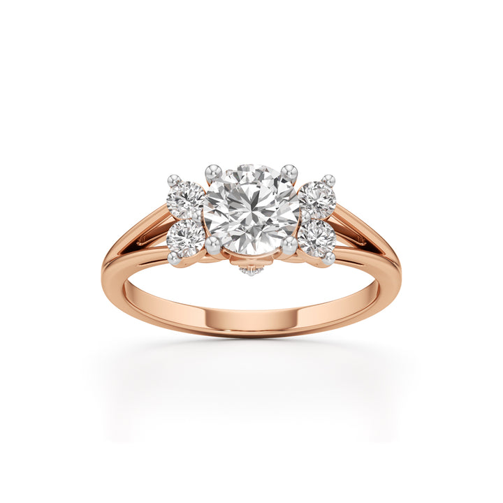 Aurora Halo Blossom Ring