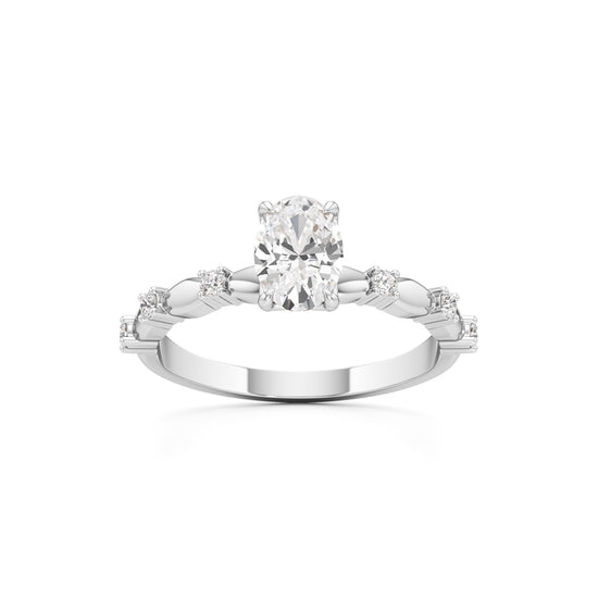 075Ct Oval Shape Everyday Wear Fashion