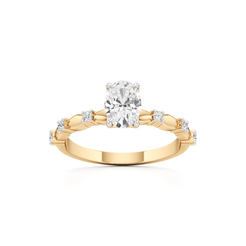075Ct Oval Shape Everyday Wear Fashion
