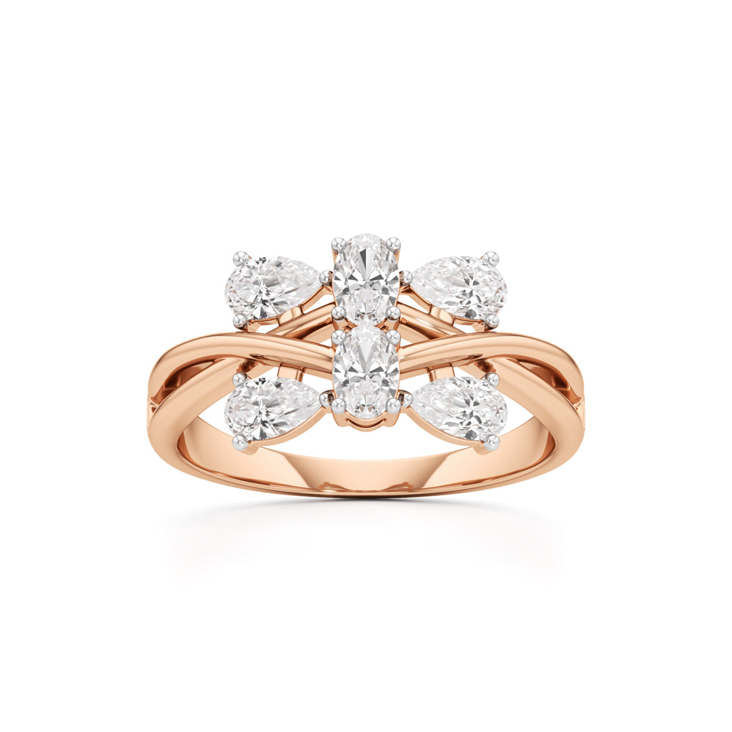 Flora Radiance Cluster Ring