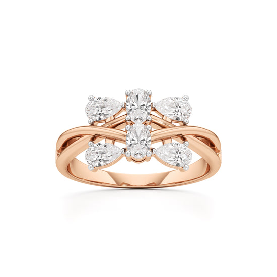 Flora Radiance Cluster Ring