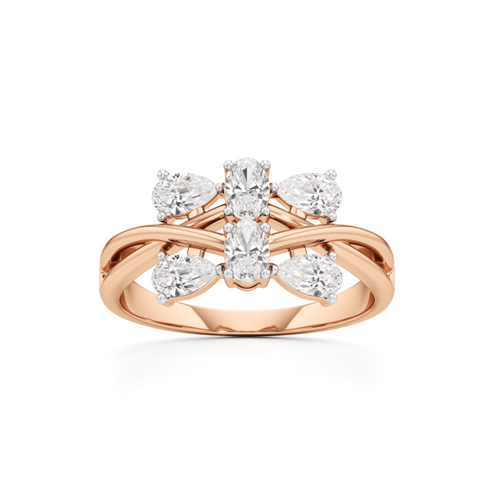 Flora Radiance Cluster Ring