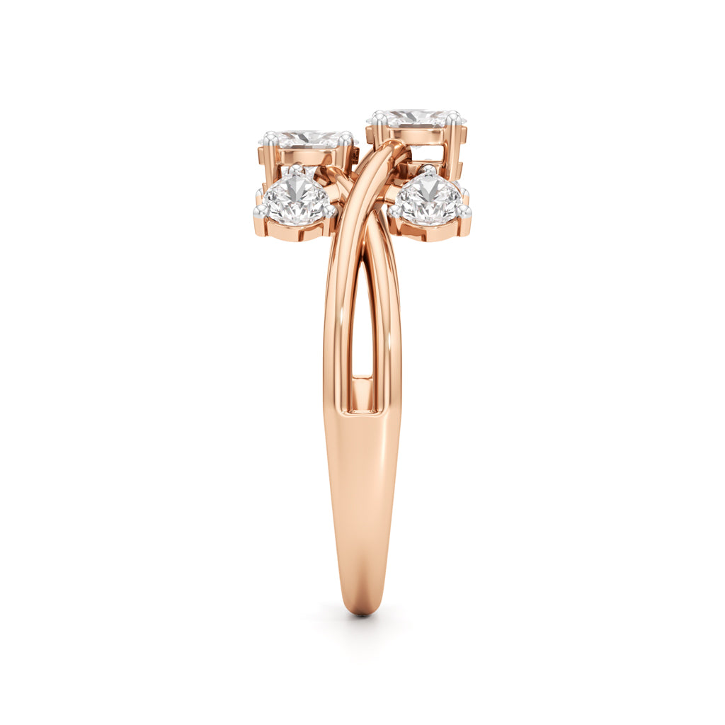 Flora Radiance Cluster Ring