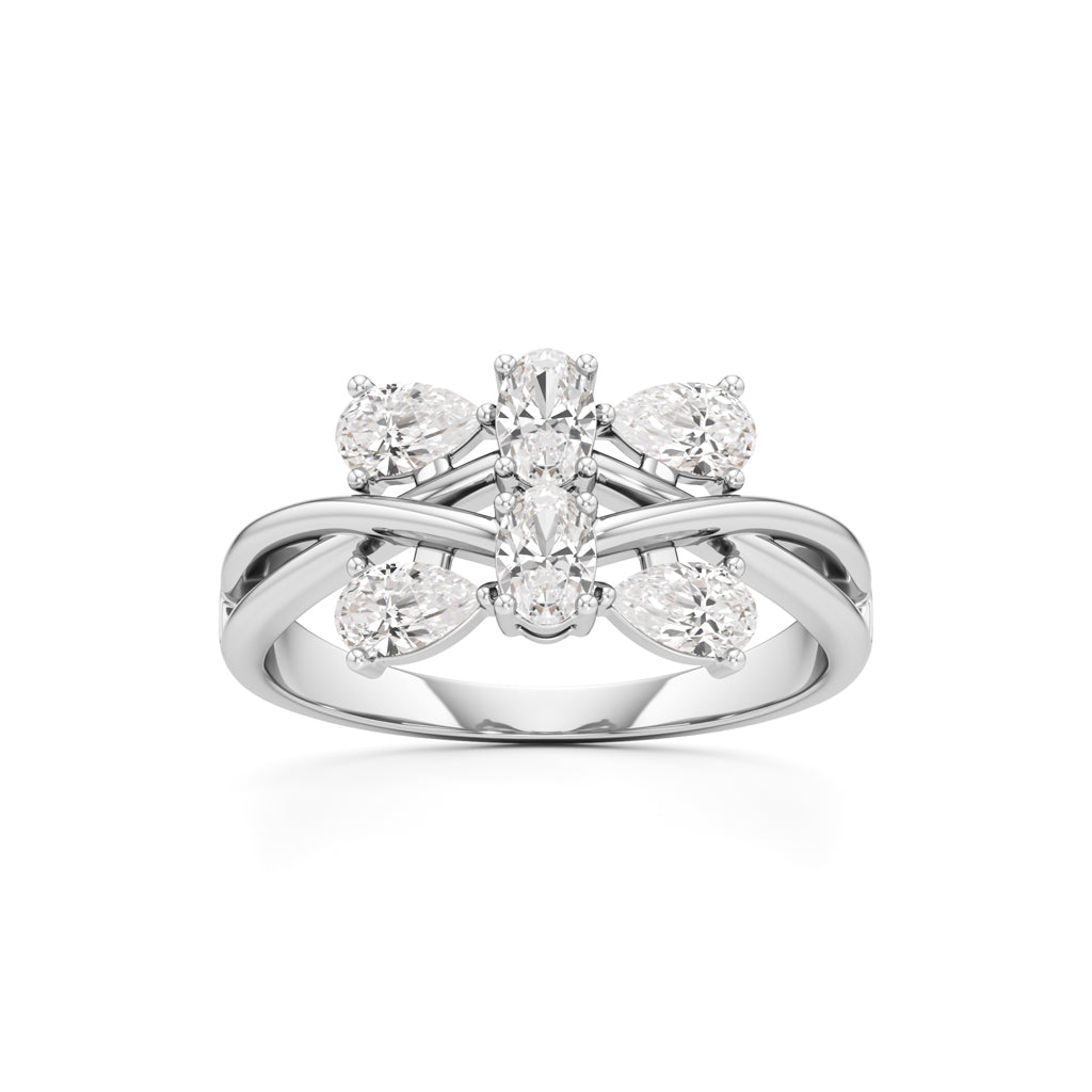 Flora Radiance Cluster Ring