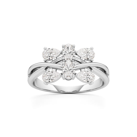 Flora Radiance Cluster Ring