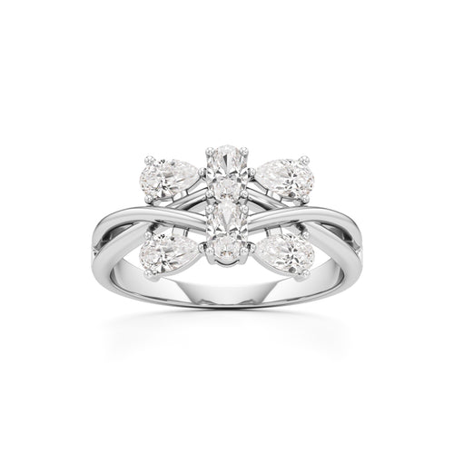 Flora Radiance Cluster Ring