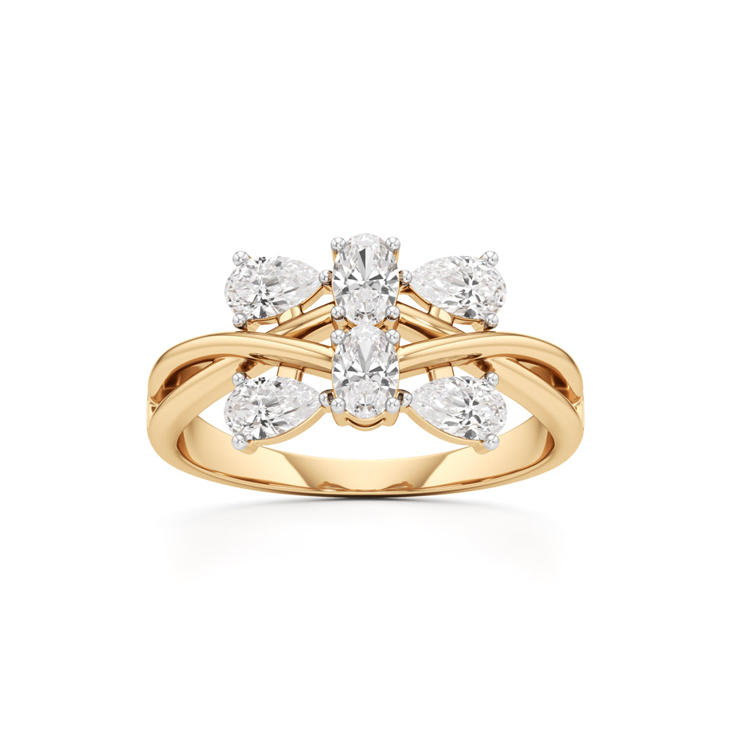 Flora Radiance Cluster Ring