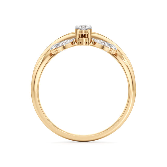 Flora Radiance Cluster Ring
