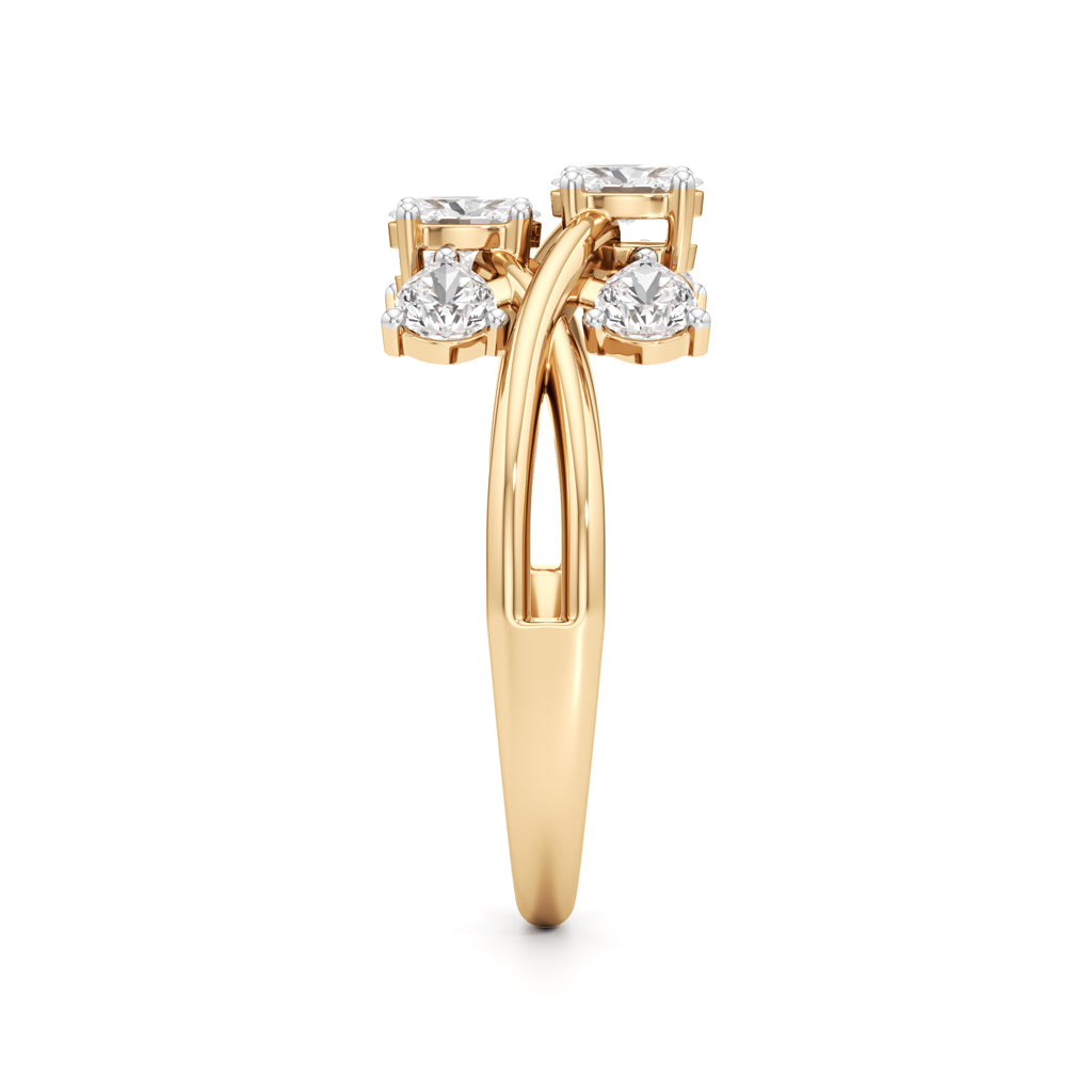Flora Radiance Cluster Ring