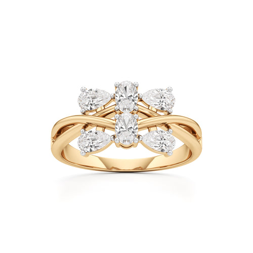 Flora Radiance Cluster Ring