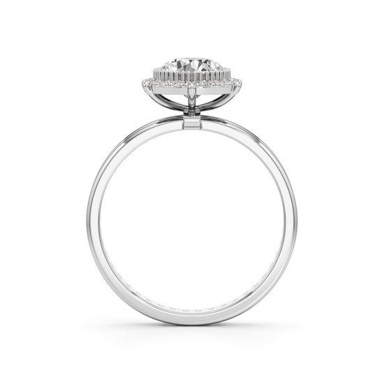 Celestia Double Halo Bridal Ring
