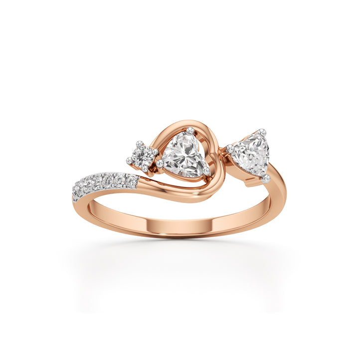 Eternal Embrace Heart Diamond Ring