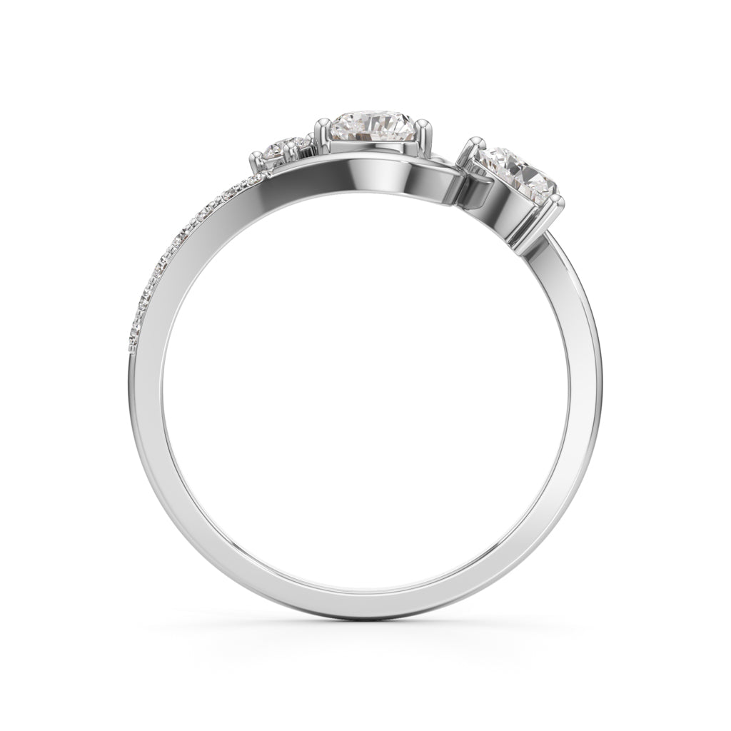 Eternal Embrace Heart Diamond Ring