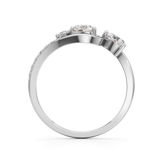 Eternal Embrace Heart Diamond Ring