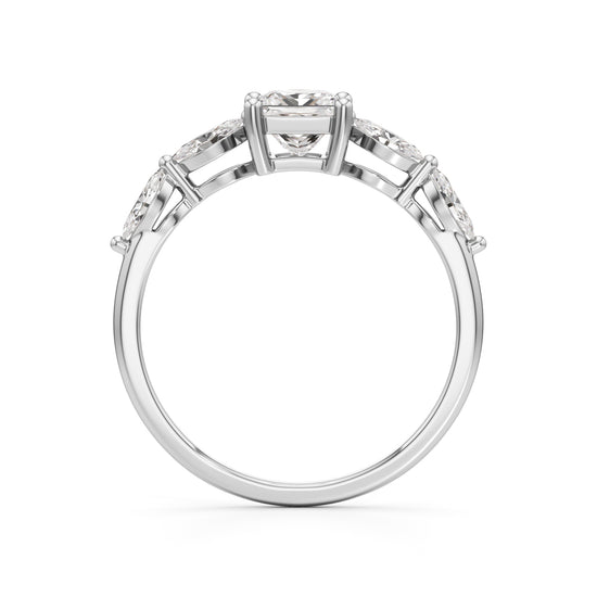 Radiant Royale Marquise Diamond Ring