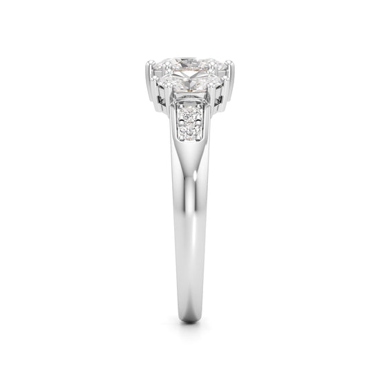 Eternal Embrace ThreeStone Ring