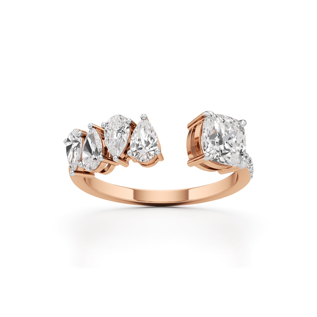 Radiant Crest Ring