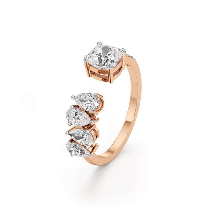 Radiant Crest Ring