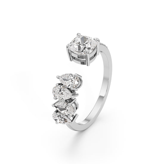 Radiant Crest Ring