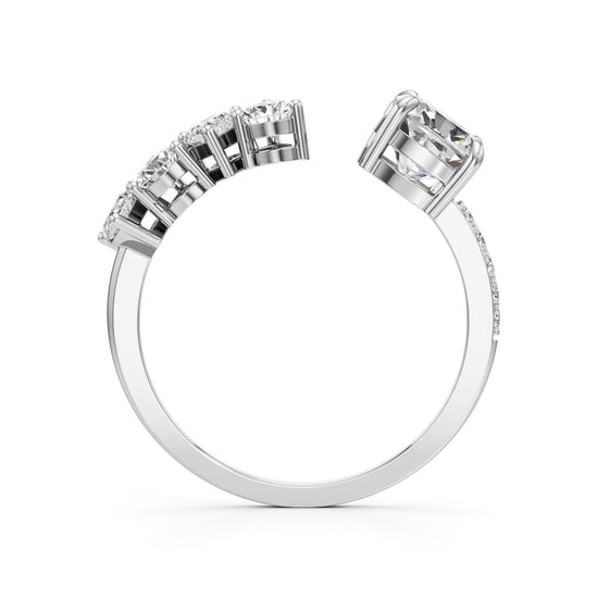 Radiant Crest Ring