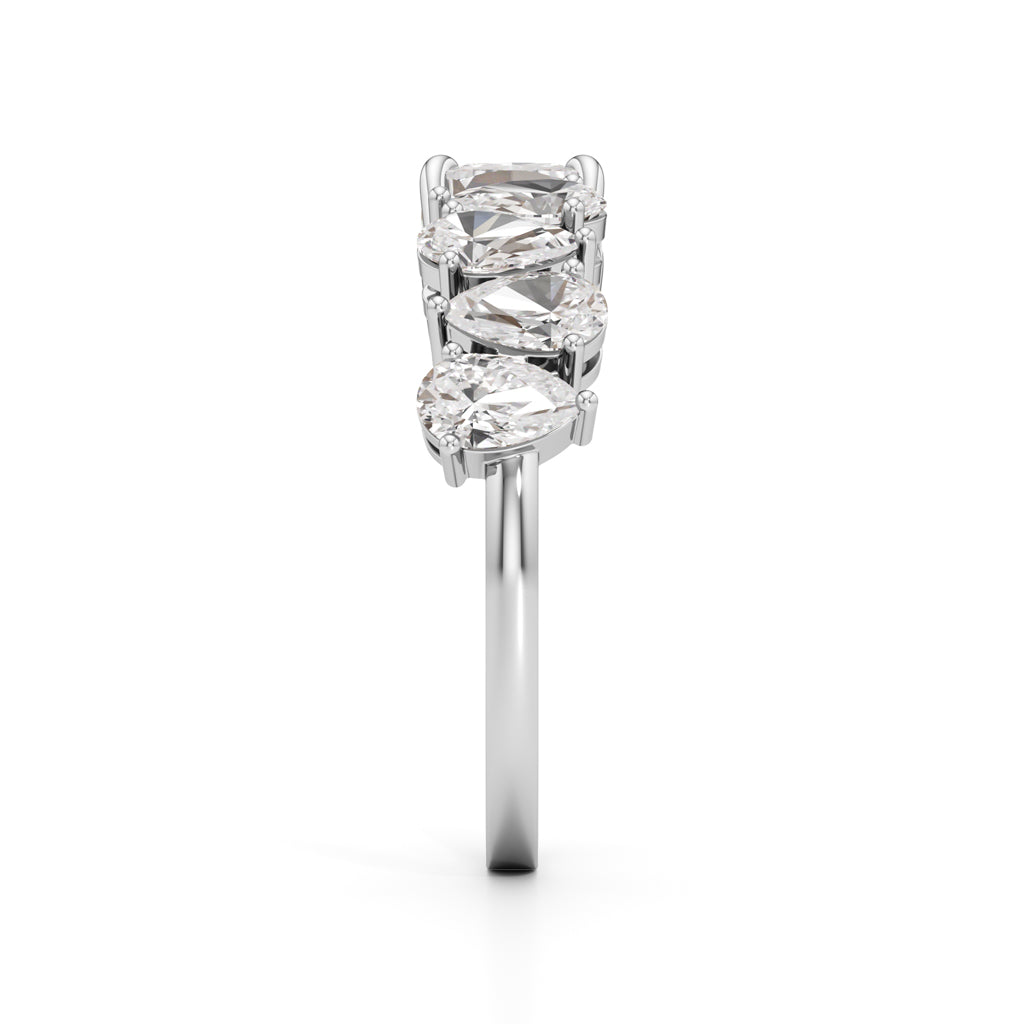 Radiant Crest Ring