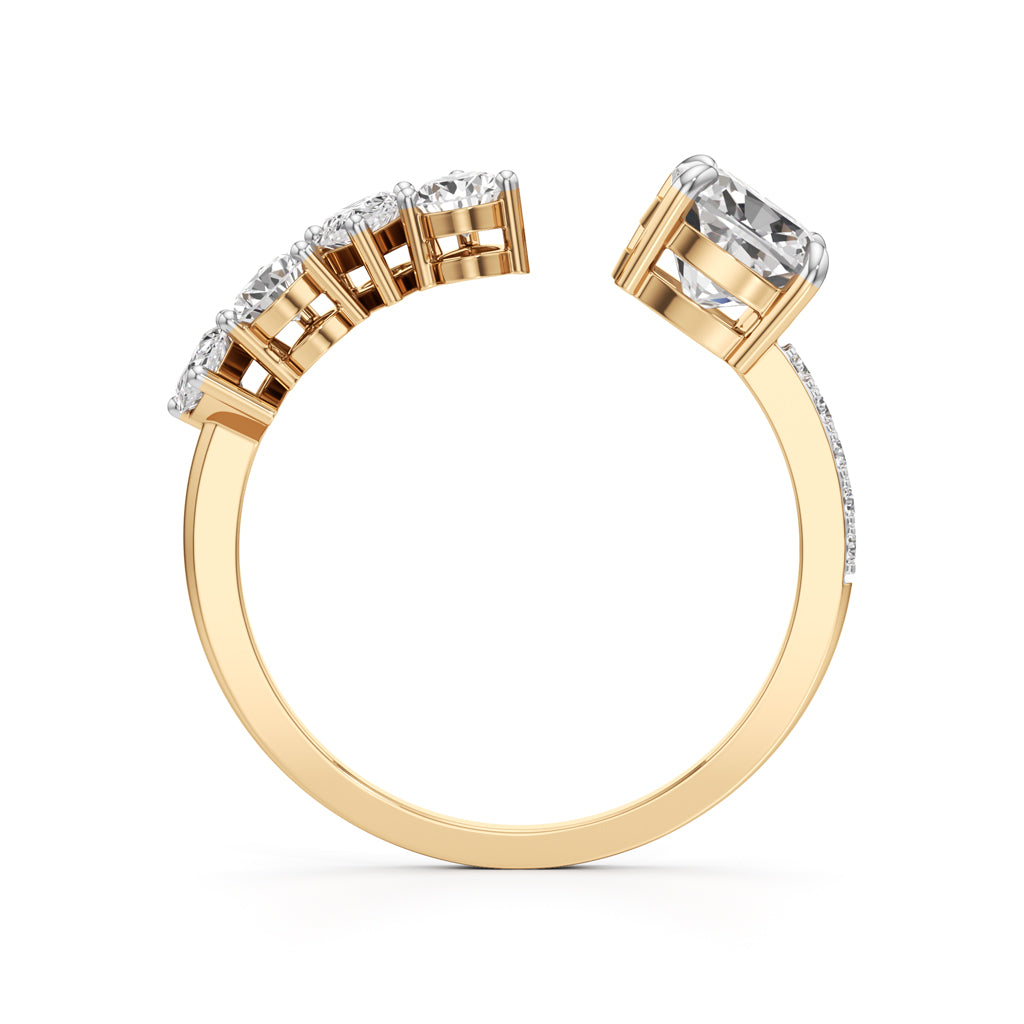 Radiant Crest Ring