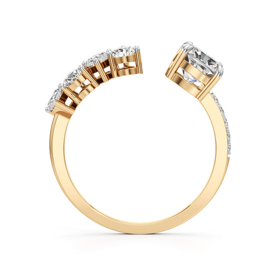 Radiant Crest Ring