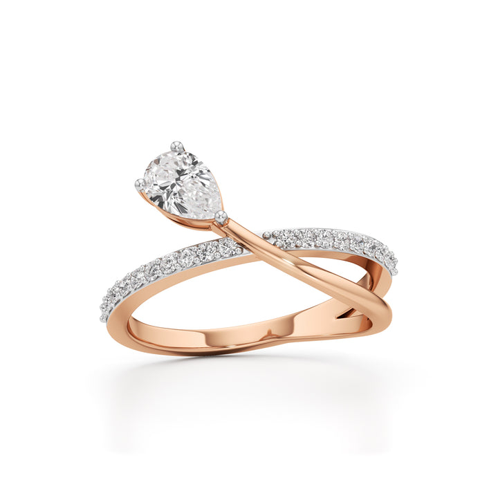 Eternal Curve Solitaire Ring