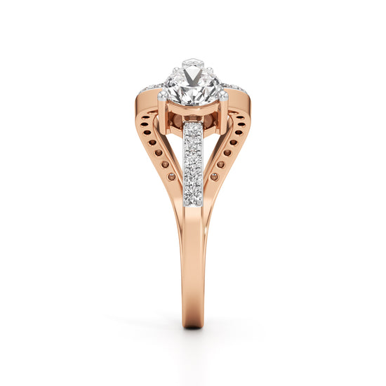 Bow Tie Brilliance Diamond Ring