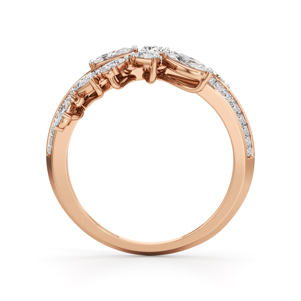 Celestia Crown Diamond Ring