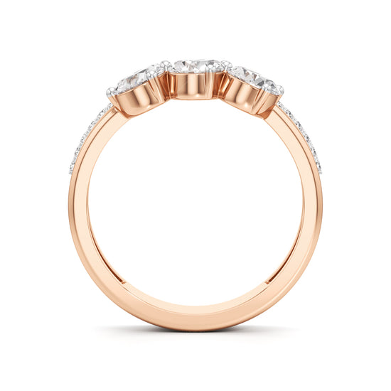 Tears of Light Statement Ring