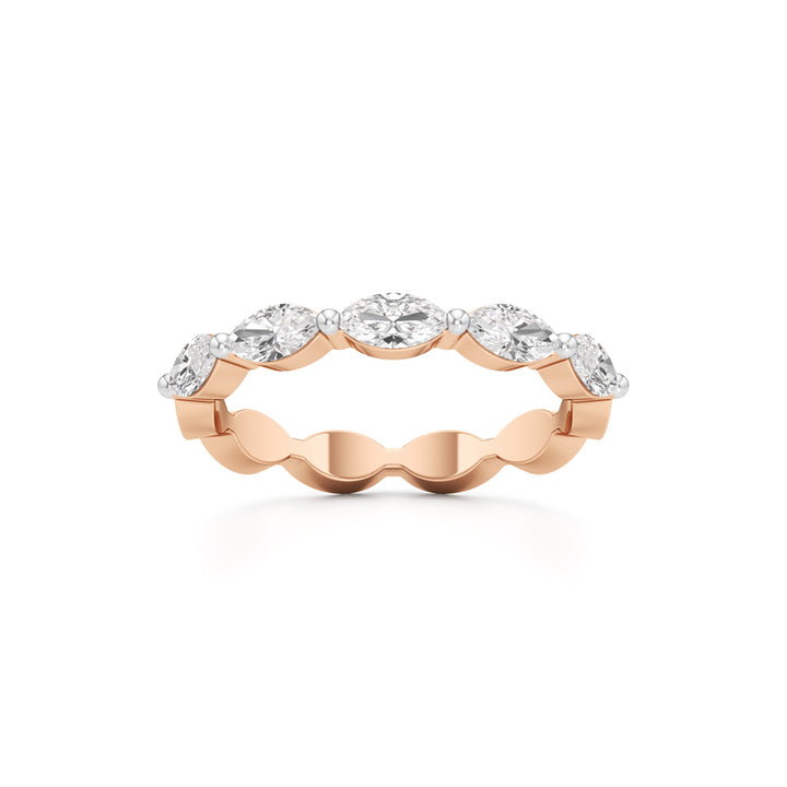 Brilliant Marquise Eternity Band