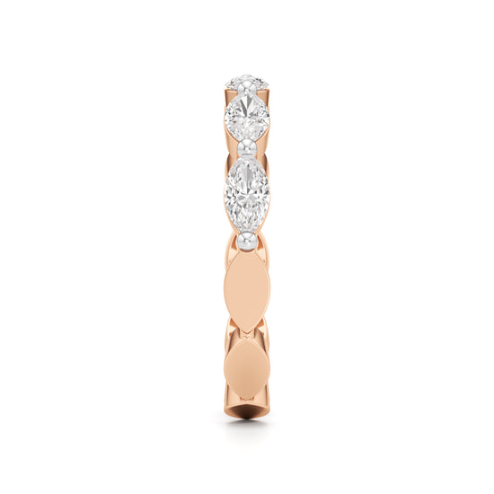 Brilliant Marquise Eternity Band