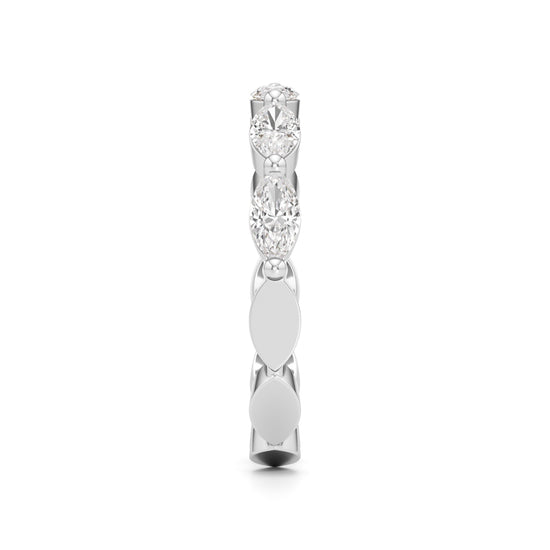 Brilliant Marquise Eternity Band