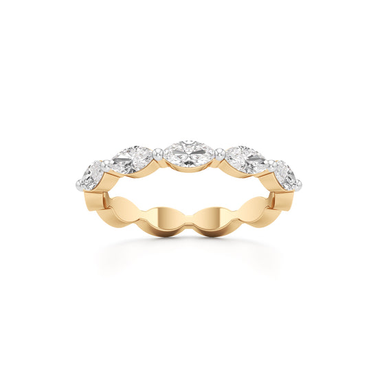 Brilliant Marquise Eternity Band