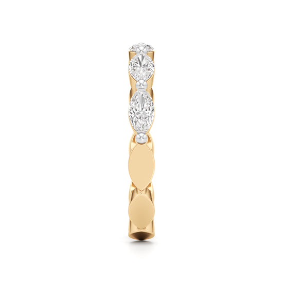Brilliant Marquise Eternity Band