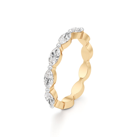 Brilliant Marquise Eternity Band