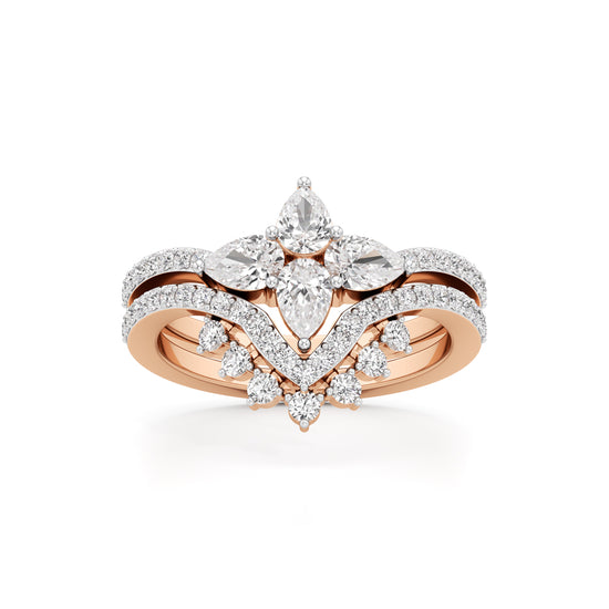 Enchanted Bloom Diamond Bridal Set