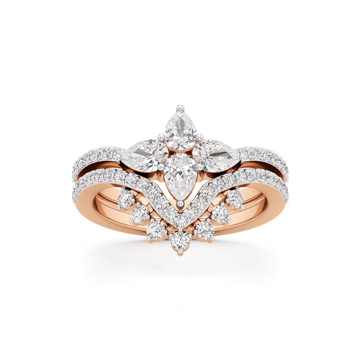 Enchanted Bloom Diamond Bridal Set