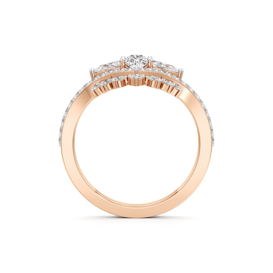 Enchanted Bloom Diamond Bridal Set