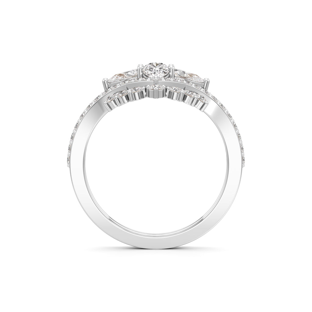Enchanted Bloom Diamond Bridal Set