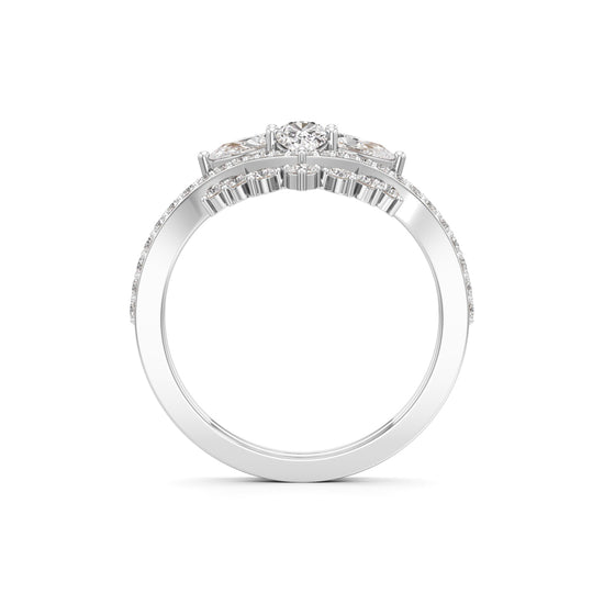 Enchanted Bloom Diamond Bridal Set