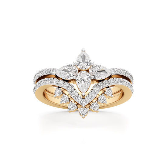 Enchanted Bloom Diamond Bridal Set