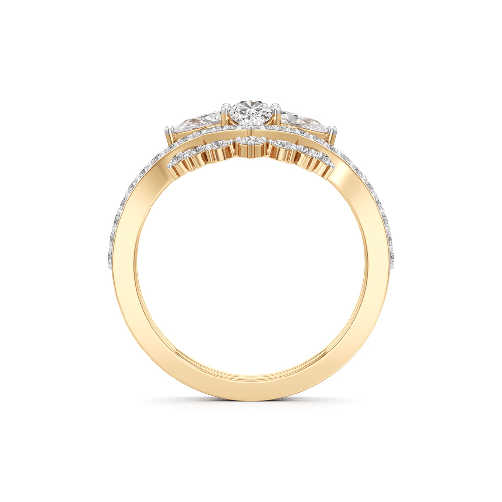Enchanted Bloom Diamond Bridal Set