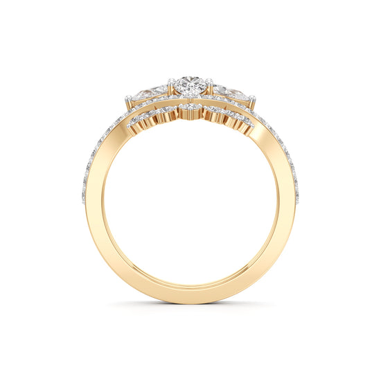 Enchanted Bloom Diamond Bridal Set