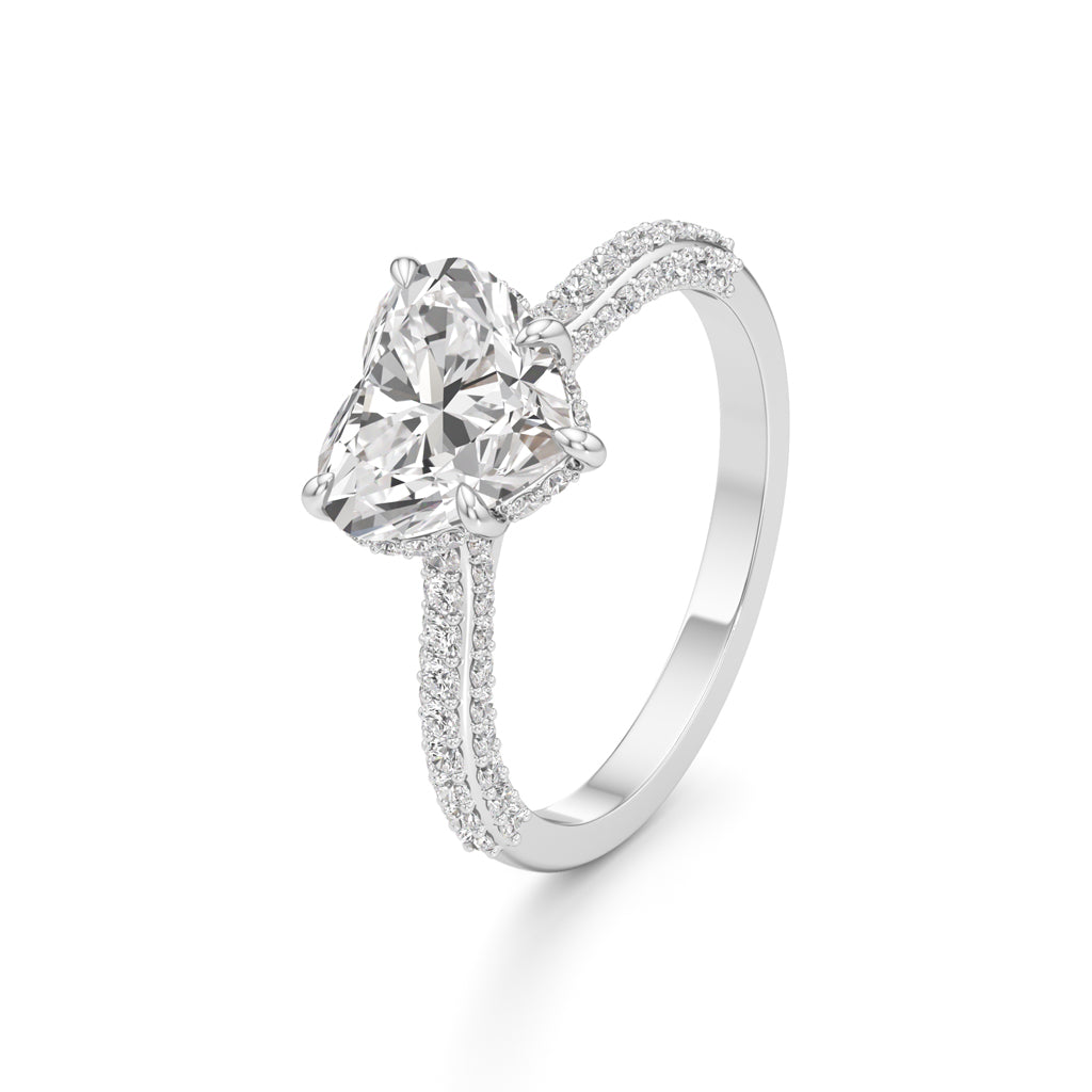 Heartfelt Devotion Diamond Ring
