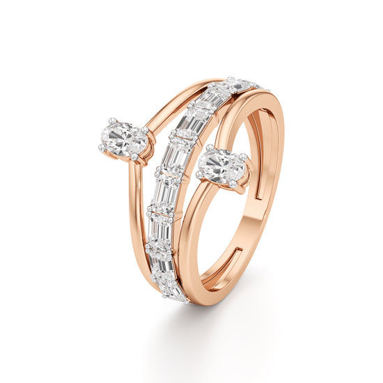 Horizon Radiance Multi-Diamond Ring