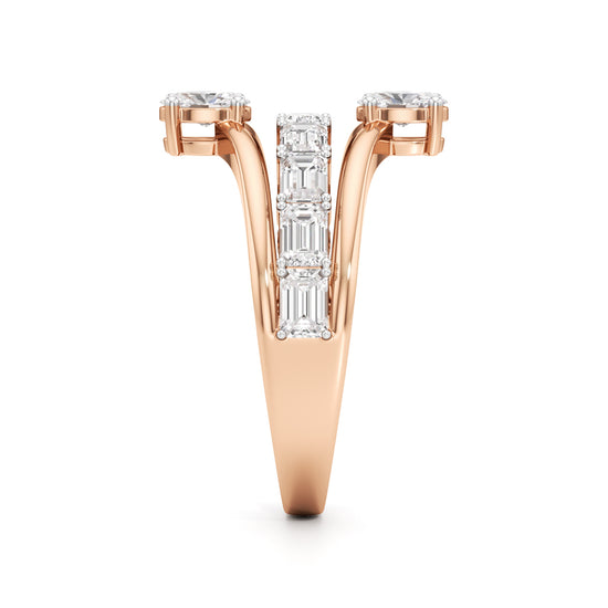 Horizon Radiance Multi-Diamond Ring